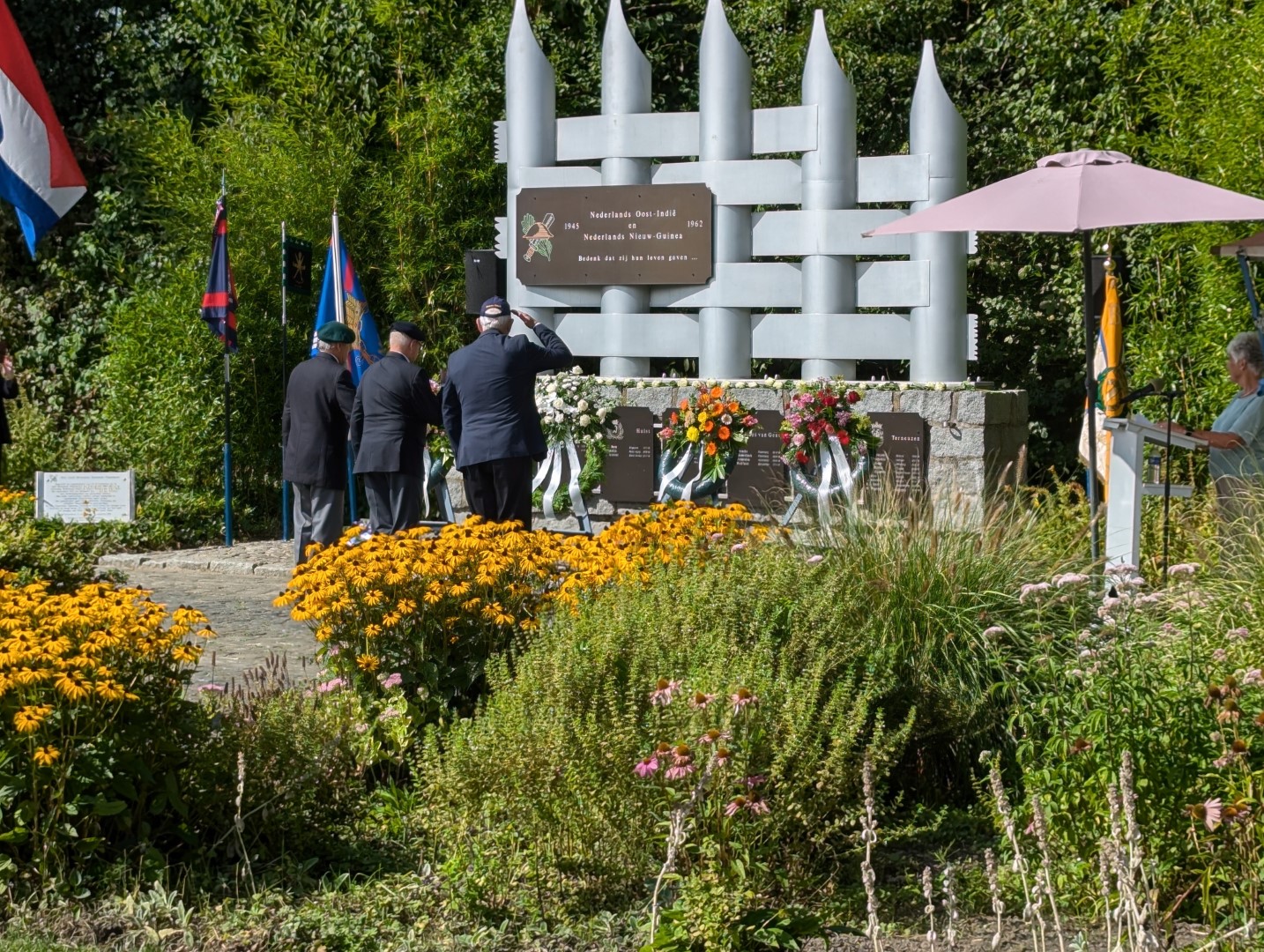 Herdenking en kranslegging 30 augustus in Terneuzen